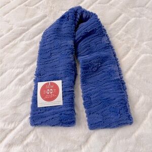 Sew Sweet Plush Periwinkle Minky Scarf NWT